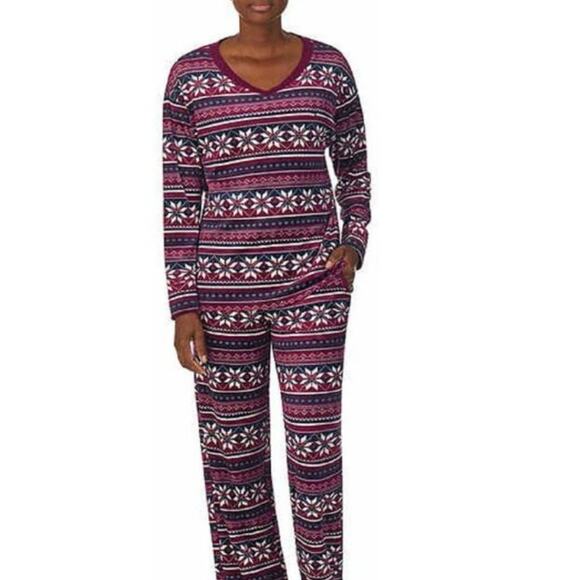 Nautica Other - *Nautica Women's 2 Piece Fleece Pajama Sleepwear Set - SMALL